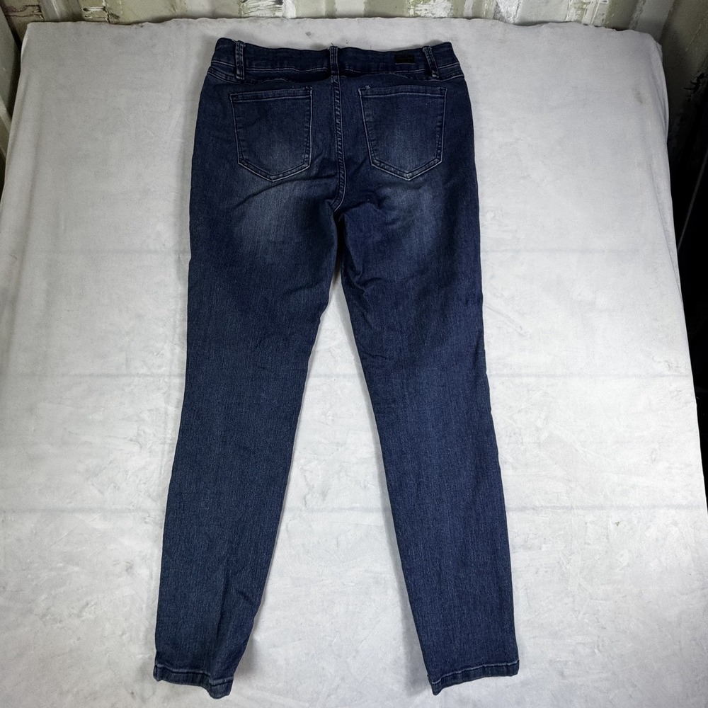 Miss Poured In Blue Womens Skinny‎ Jeans Blue Denim Stretch Comfort Streetwear 8 - Picture 2 of 16